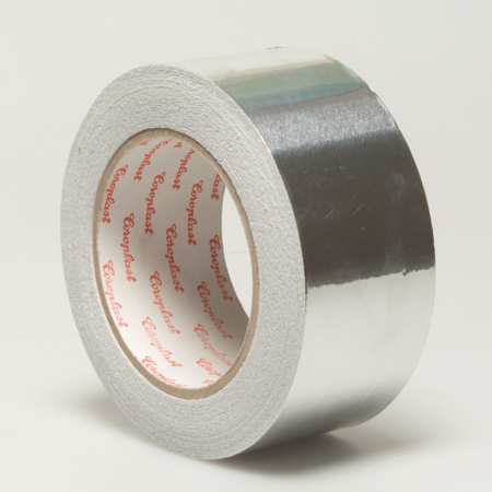Afbeeldingen van Aluminium tape 50 meter lang, 50 mm breedt, per rol