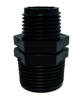 Toon details van Polypropyleen verloopnippel 2 x bu.dr. 1" x   ¾ " Afbeeldingen van Polypropyleen verloopnippel 2 x bu.dr. 1" x   ¾ "