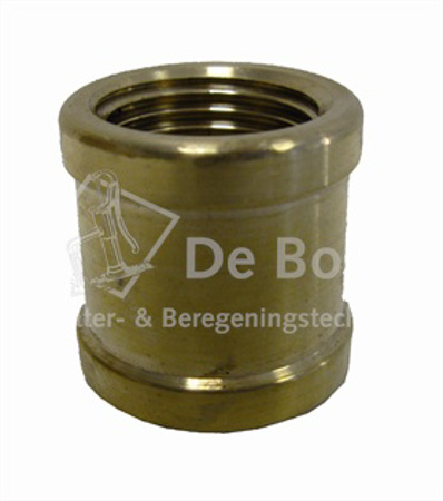 Afbeeldingen van Messing sok  1"