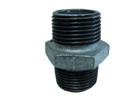 Toon details van Dubbele nippel gegalvaniseerd 2 x bu.dr.  1/8 " Afbeeldingen van Dubbele nippel gegalvaniseerd 2 x bu.dr.  1/8 "