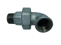 Toon details van Haakse koppeling gegalvaniseerd bi.dr / bu.dr.  1" Afbeeldingen van Haakse koppeling gegalvaniseerd bi.dr / bu.dr.  1"