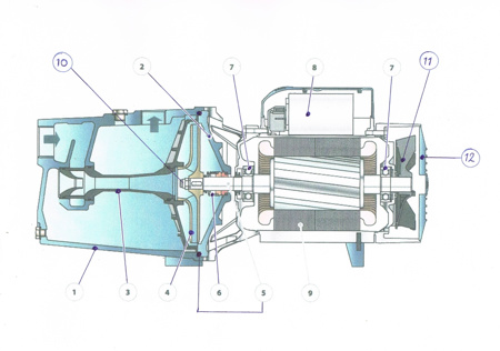 Picture of Tussenhuis Pedrollo JSWm 1A