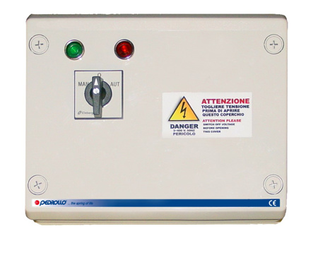 Picture of Aansluitkast Pedrollo QET 1000 t.b.v. bronpomp 400 Volt, 10 PK
