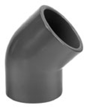 Picture of PVC knie 45°, 75 mm, 16 bar, KIWA