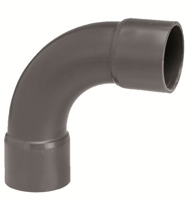 Toon details van PVC bocht 90° handgevormd Afbeeldingen van PVC bocht 90° handgevormd