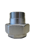 Toon details van Driedelige zelfdichtende koppeling 1¼"  t.b.v. montage presflo . Afbeeldingen van Driedelige zelfdichtende koppeling 1¼"  t.b.v. montage presflo .