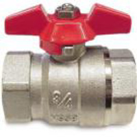 Toon producten in de categorie Kogelkraan met aluminium vlinderhendel Afbeelding voor categorie Kogelkraan met aluminium vlinderhendel