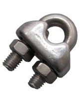 Toon details van Kabelklem voor RVS kabel 5 mm Afbeeldingen van Kabelklem voor RVS kabel 5 mm