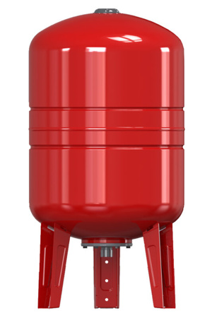Picture of MAXIVAREM drukvat plaatstaal verticaal, 200 liter, 1½" bu.dr.
