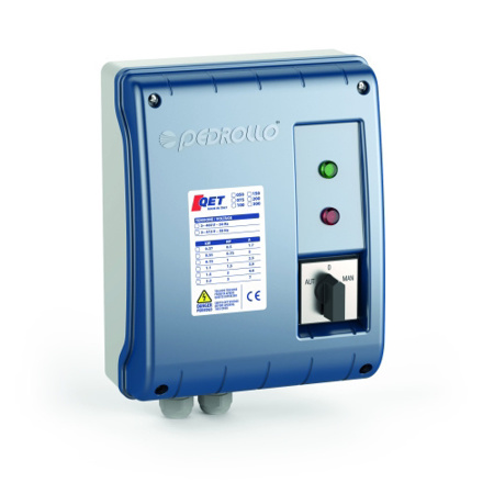 Afbeeldingen van Aansluitkast Pedrollo QET 150 t.b.v. bronpomp 400 Volt, 1,5 PK
