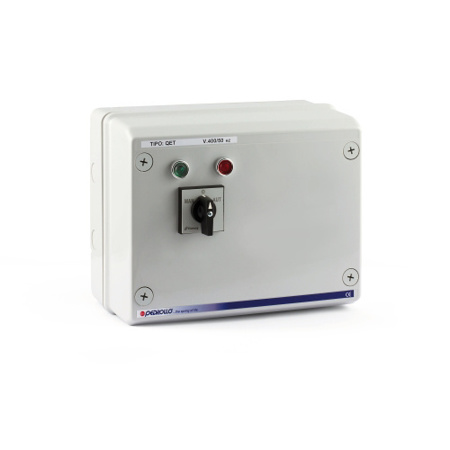 Afbeeldingen van Aansluitkast QET 2000 t.b.v. bronpomp 400 Volt, 20 PK
